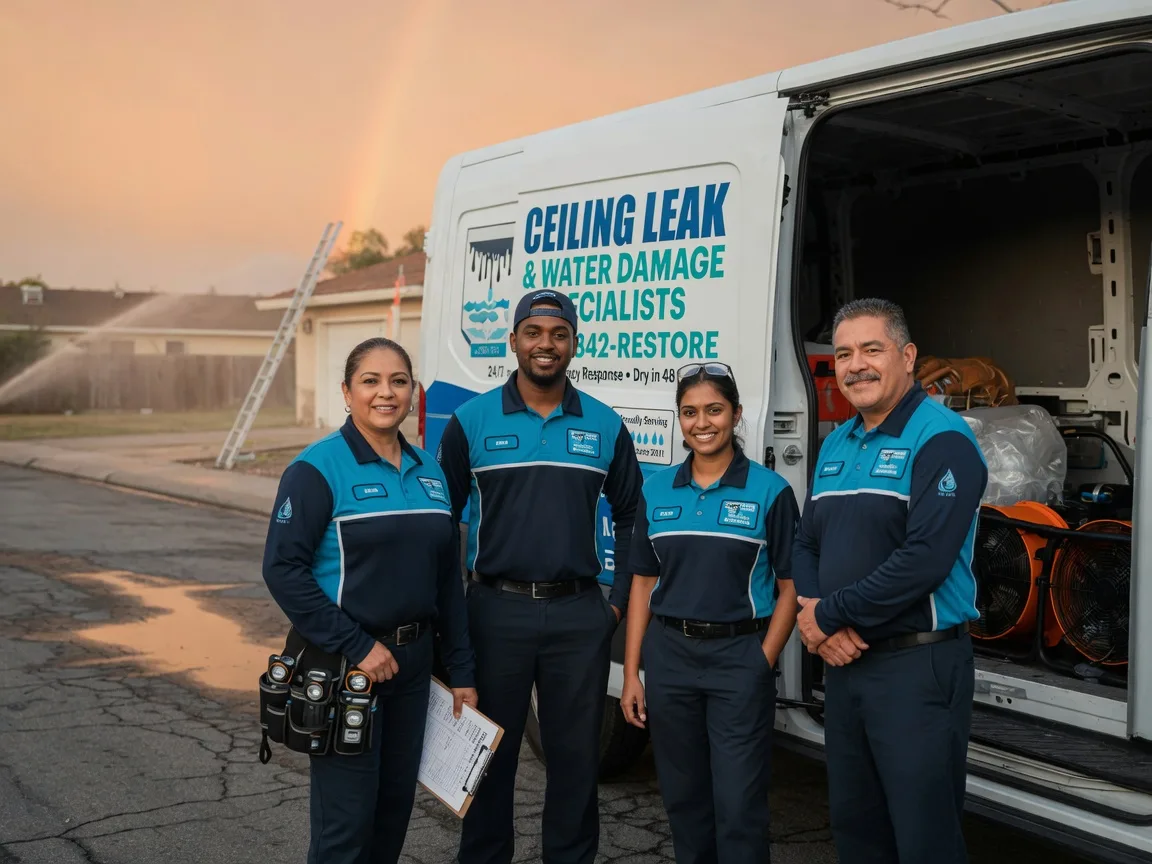 Ceiling Leak Cleanup company in Farmdale, OH